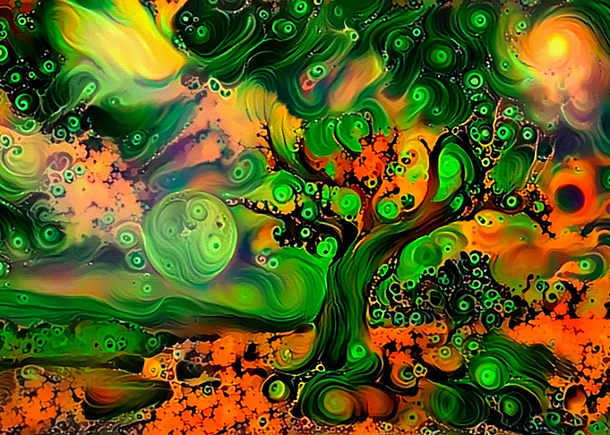 Surreal landscape