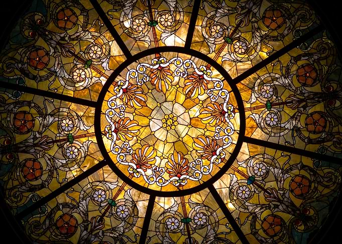 A Stained Glass Dome