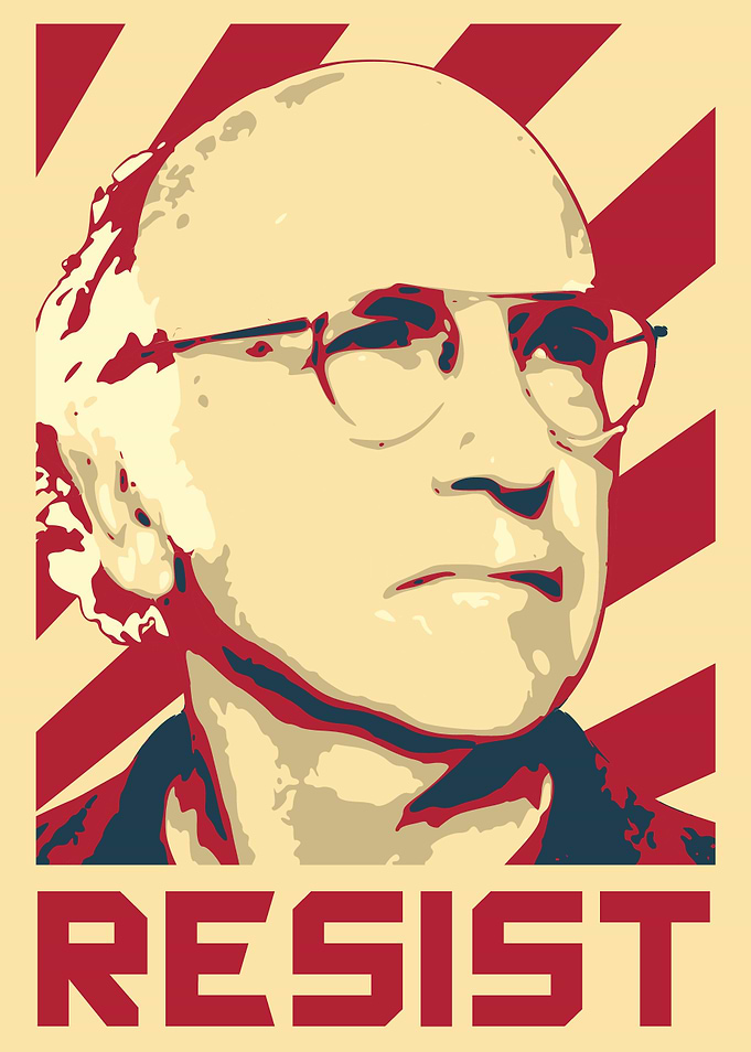 Larry David Resist