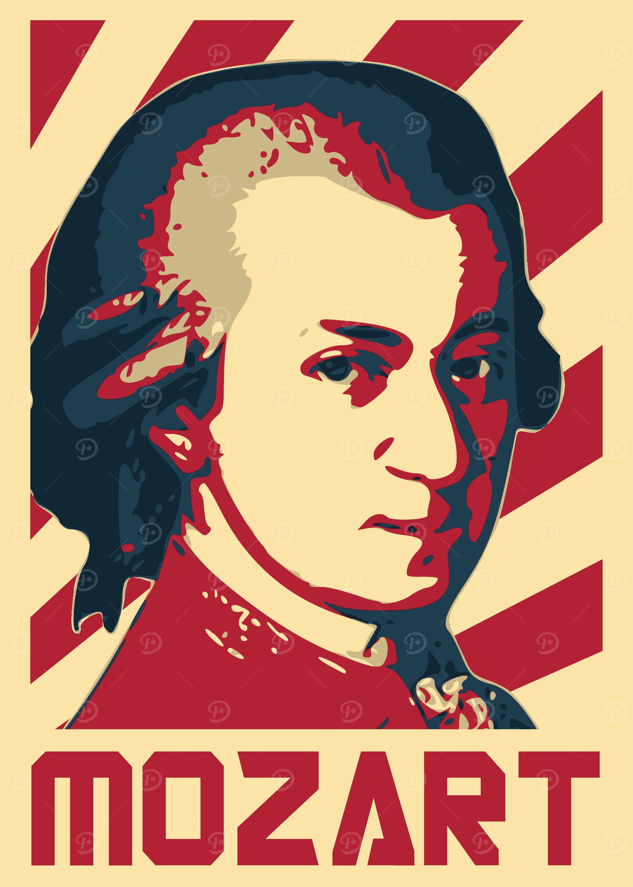 Mozart Retro Propaganda