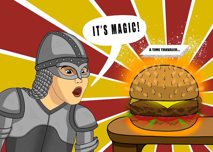 THE FIRST BURGER