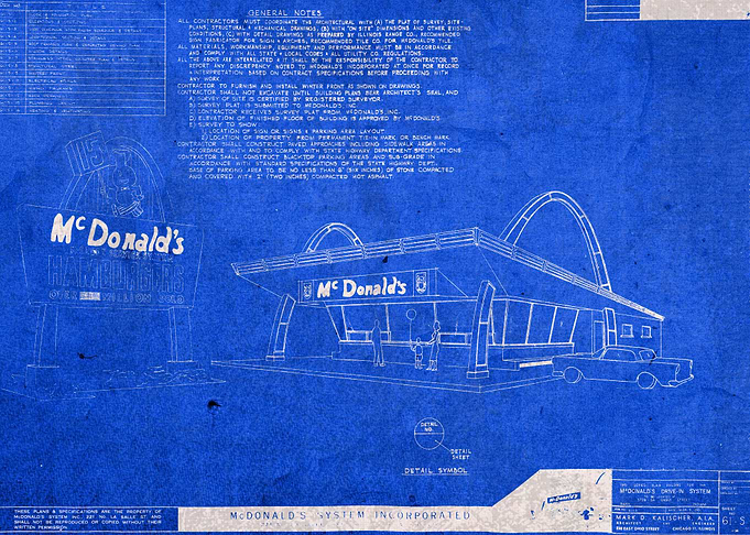 First McDonalds Blueprint