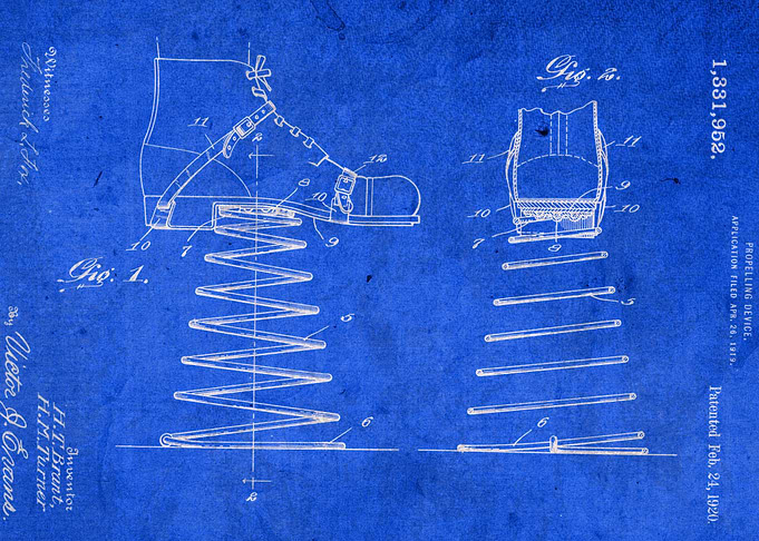 Spring Shoes Patent