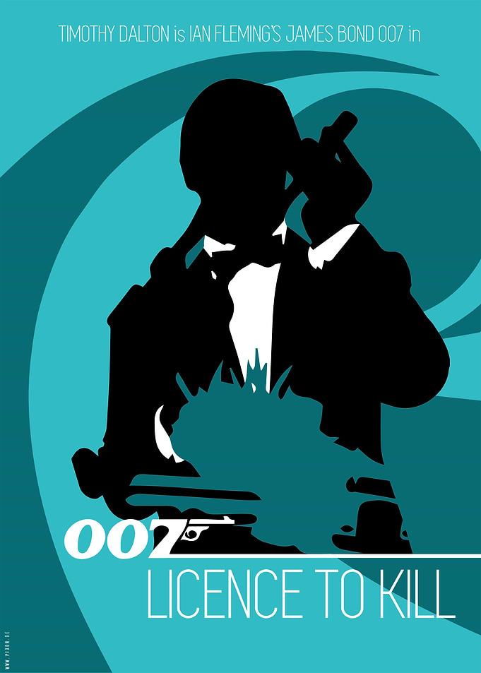 Licence to kill poster