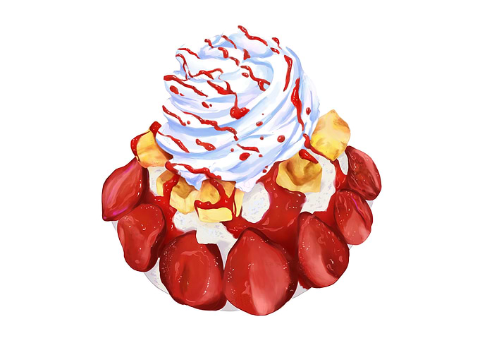 Strawberry Bingsu