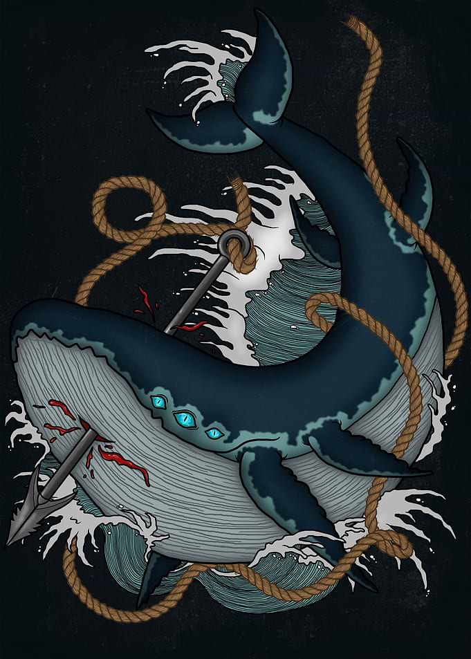 IMPALED WHALE