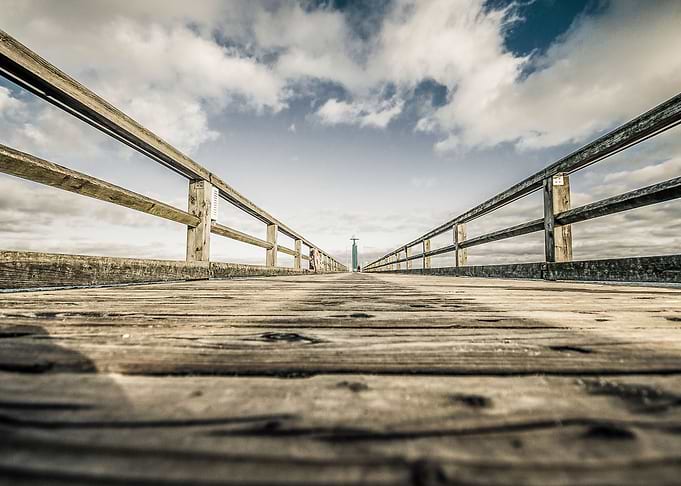 the jetty