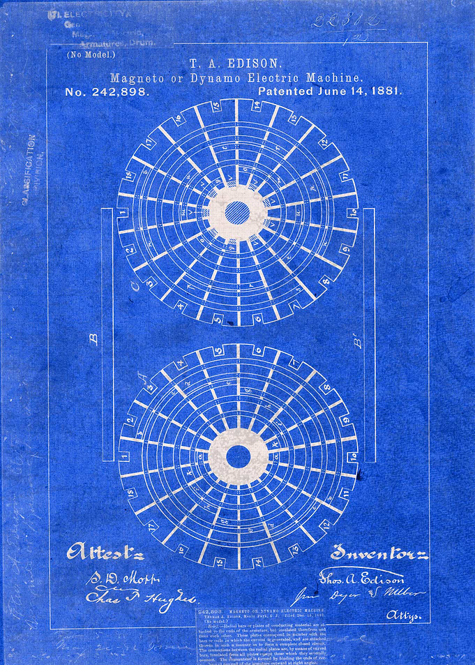 Edisons Magneto Patent