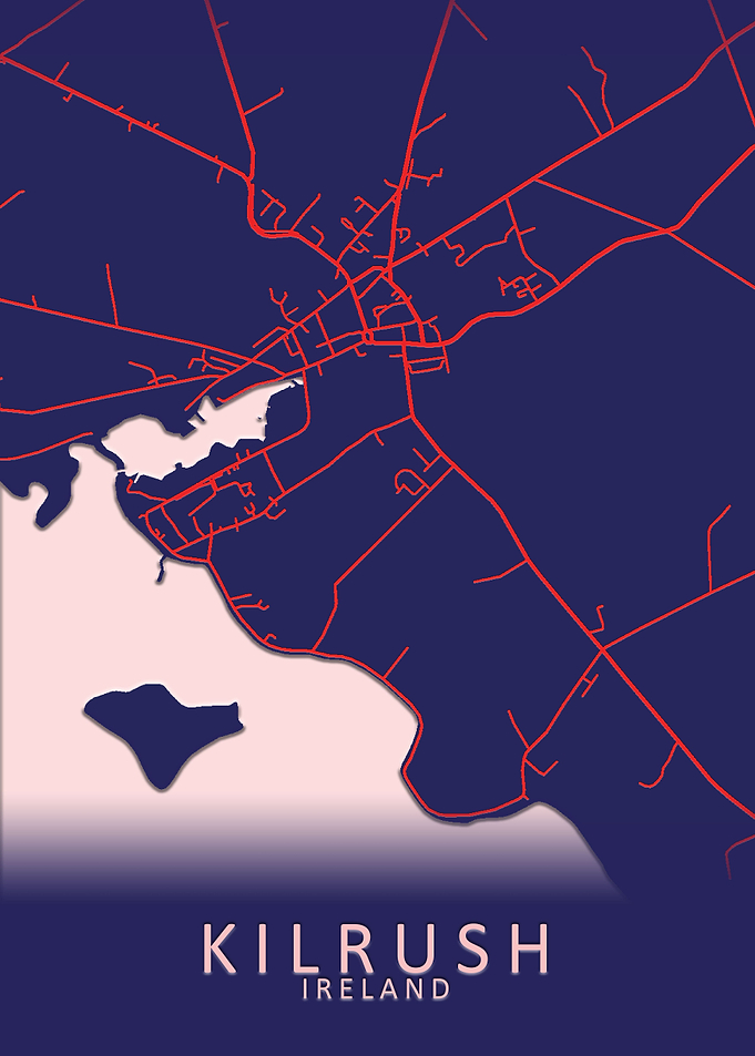 Kilrush Ireland City Map