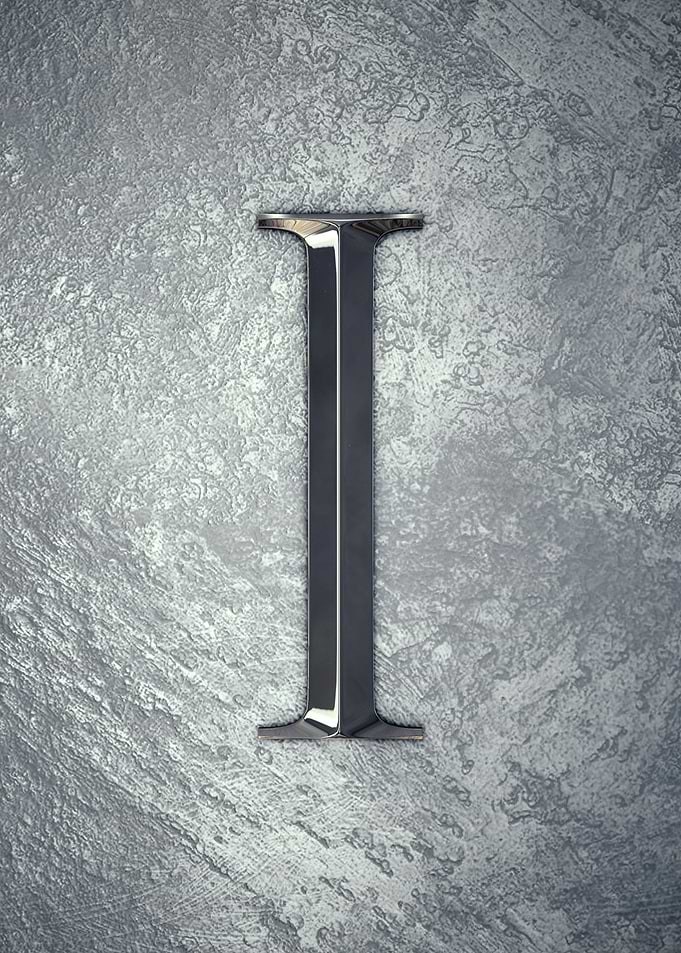 Letter Roman Numbers 1