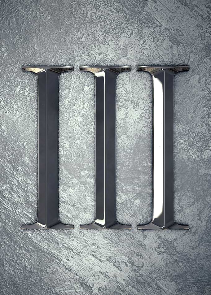 Letter Roman Numbers 3