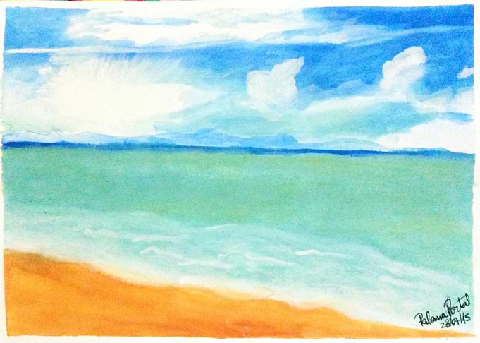 Paisagem praia 2