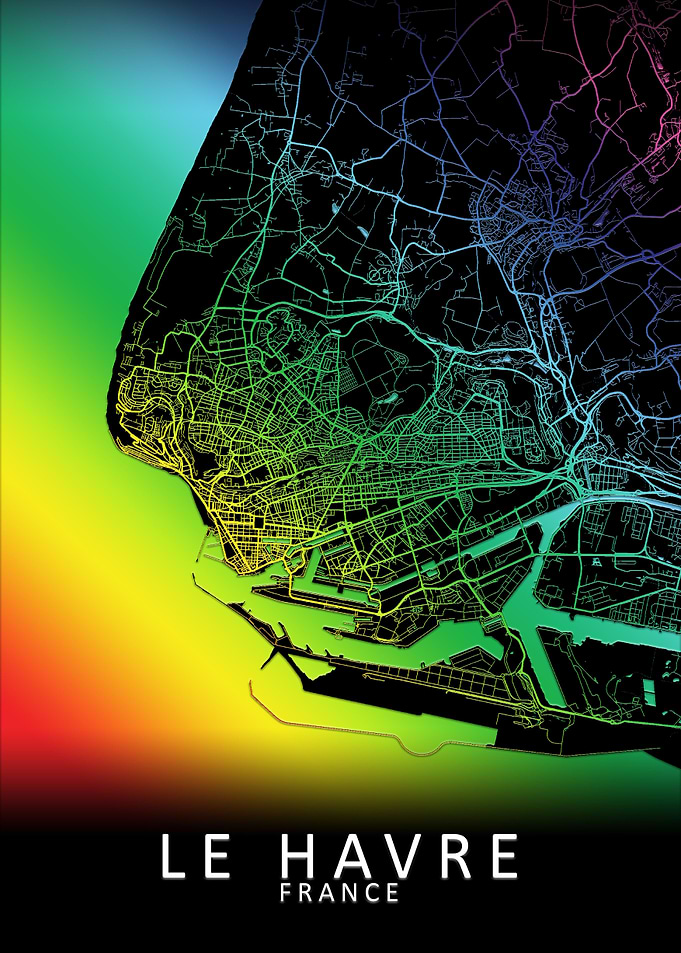 Le Havre France City Map