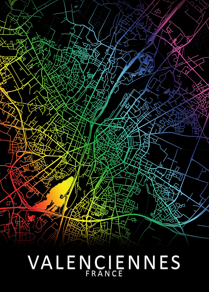 Valenciennes France Map