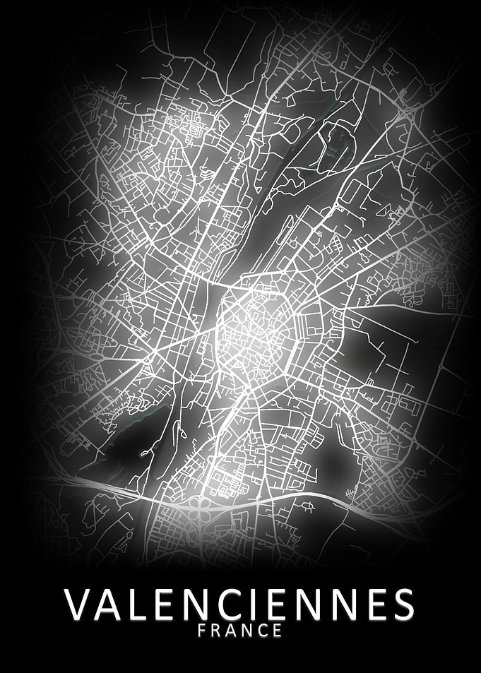 Valenciennes France Map