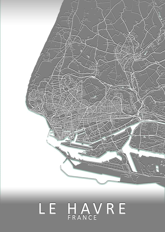 Le Havre France City Map