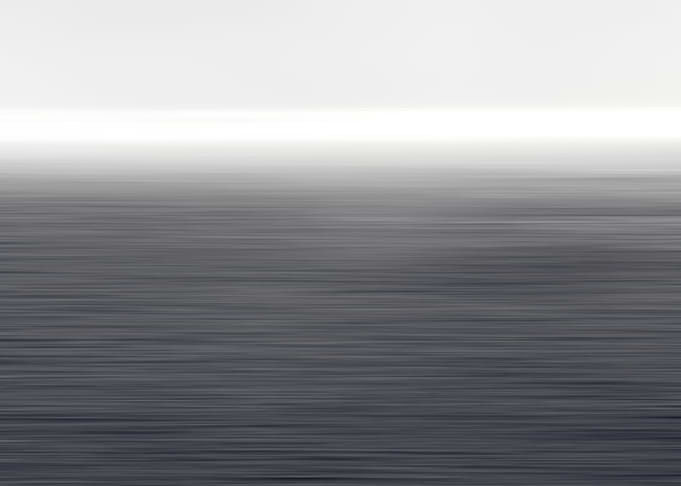 Black and White Ocean