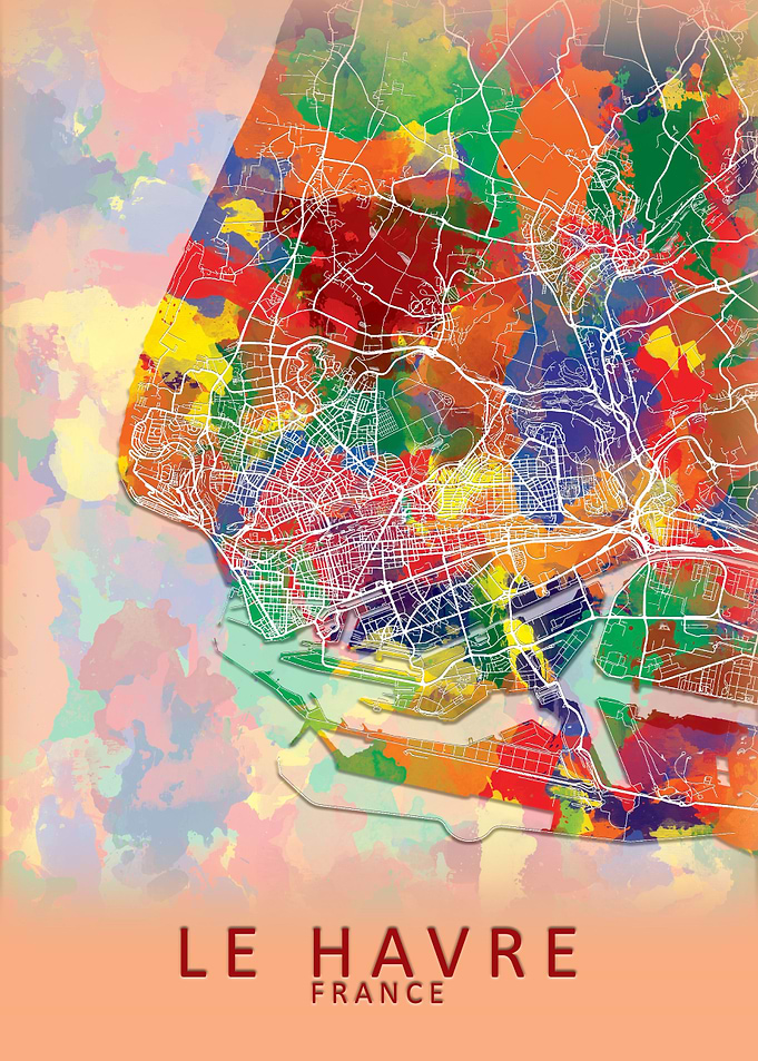 Le Havre France City Map
