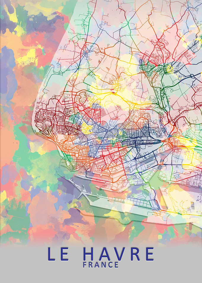 Le Havre France City Map