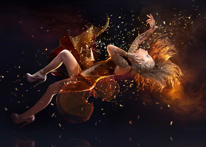Falling into pieces