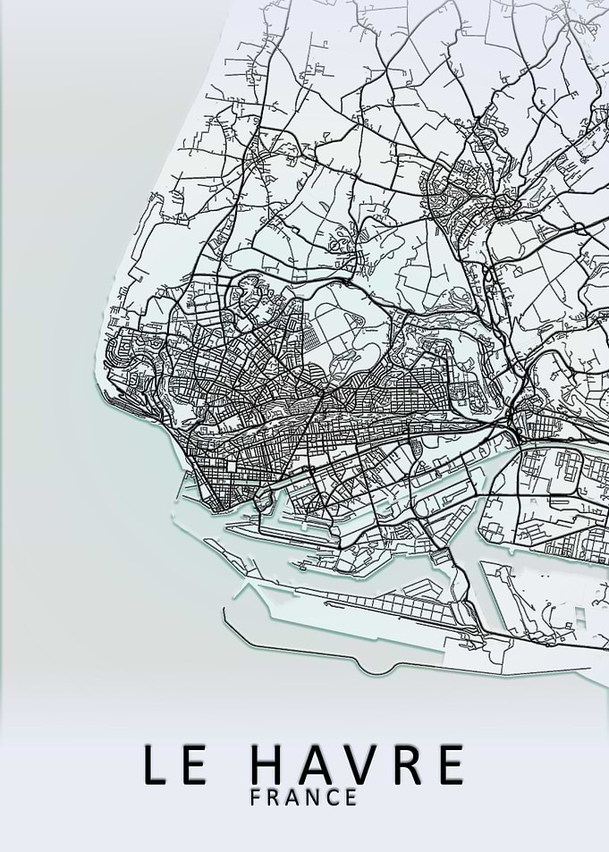 Le Havre France City Map