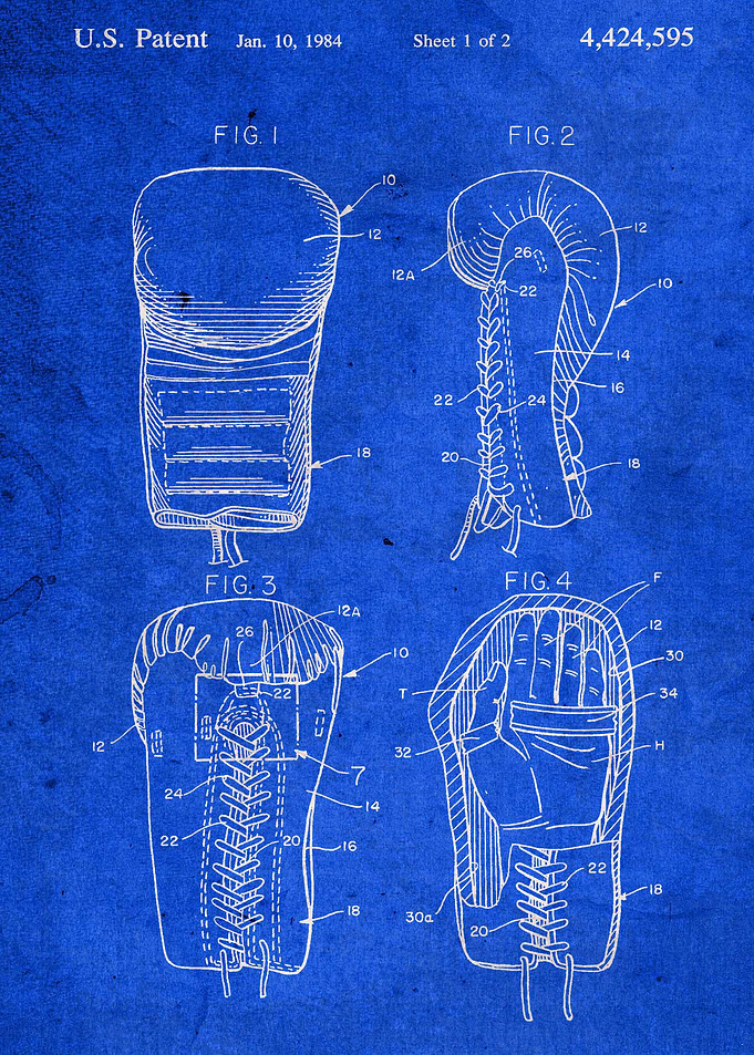 Boxing Glove Patent