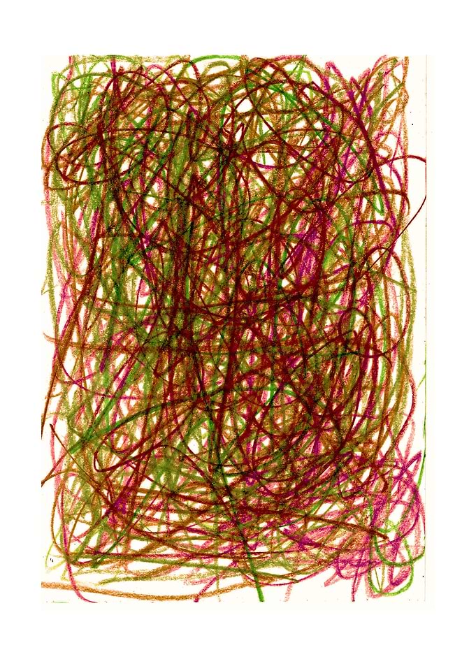 orange green lines