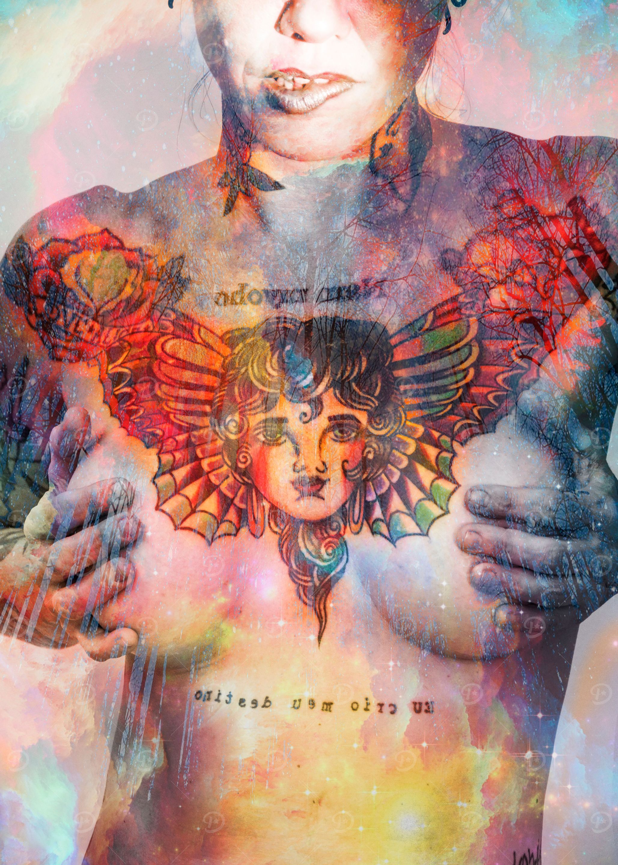 Sensual tattoo
