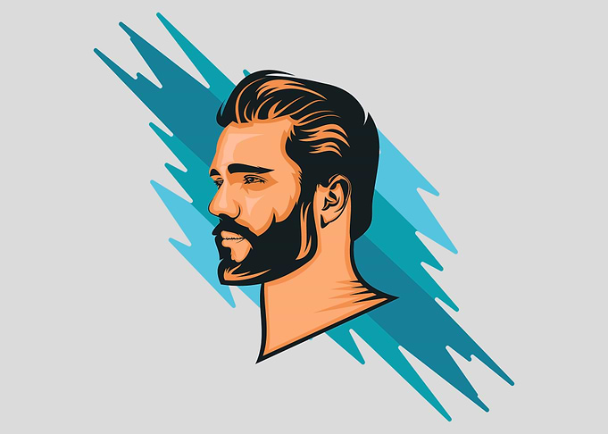 Face Cartoon Art