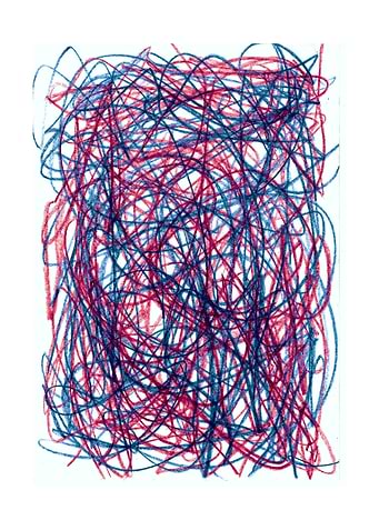 blu red lines