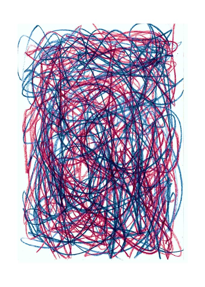 blu red lines