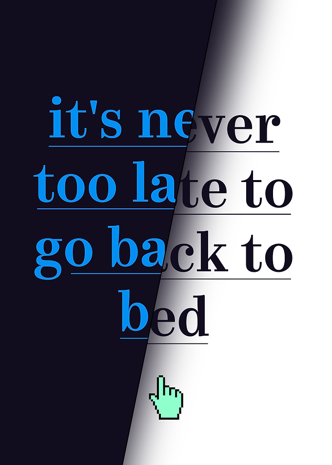 Go back to bed