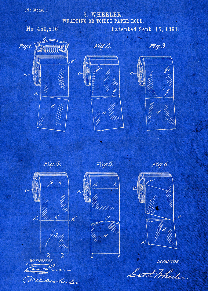 Toilet Paper Roll Patent