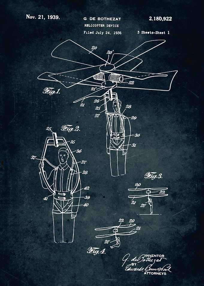 No447 Helicopter Device