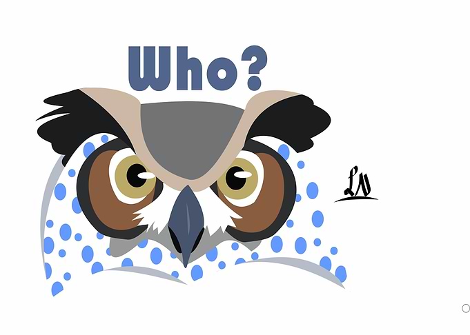 Abstract Owl