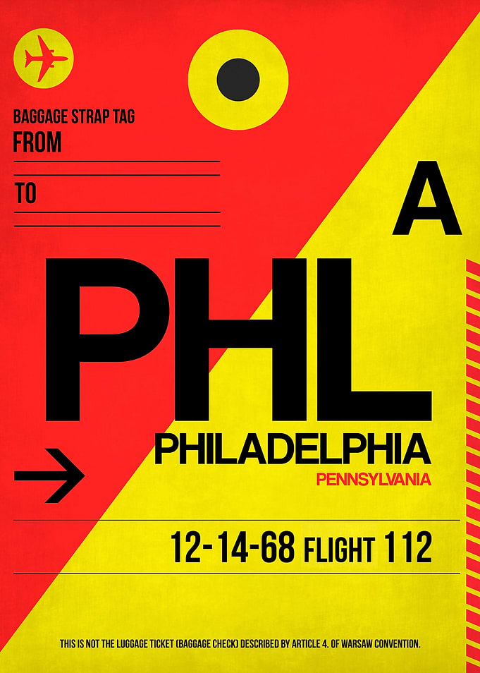 PHL Luggage Tag
