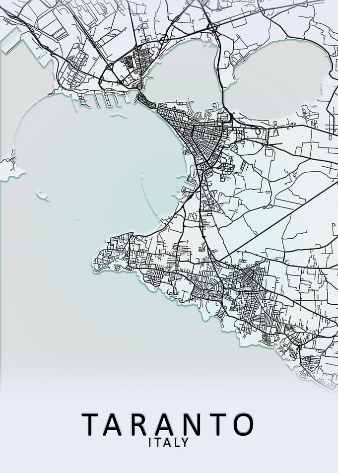 Taranto Italy City Map