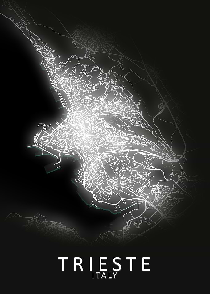 Trieste Italy City Map