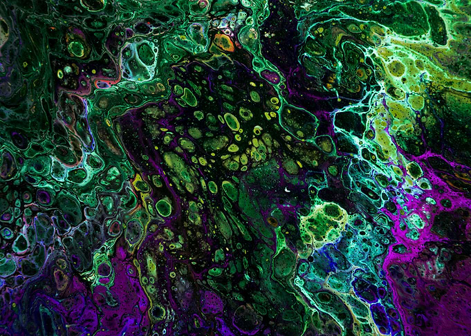 Acrylic pour