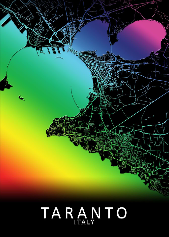 Taranto Italy City Map