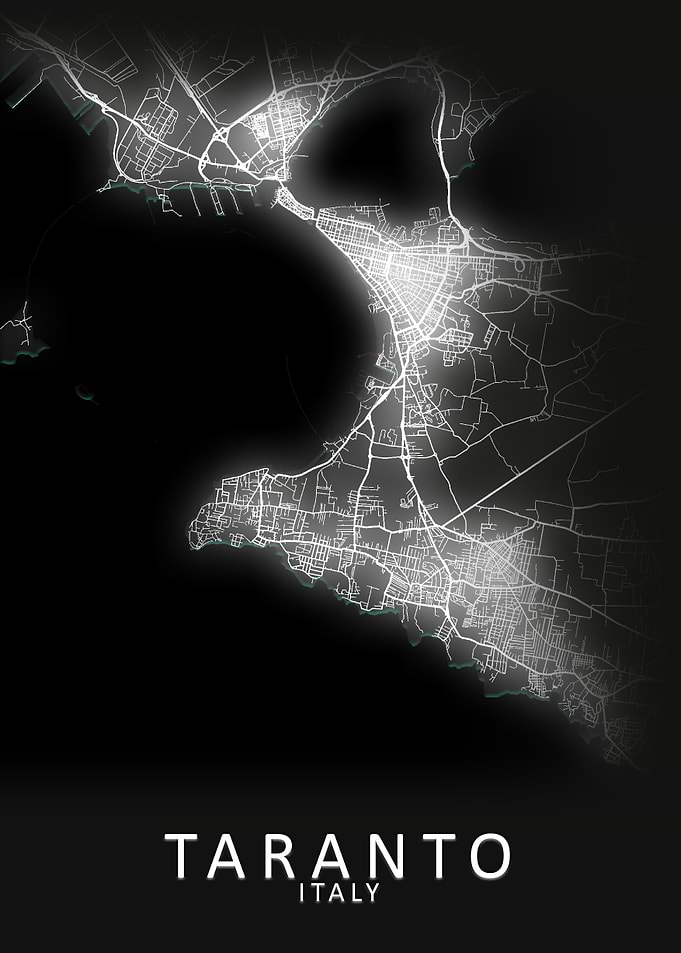 Taranto Italy City Map