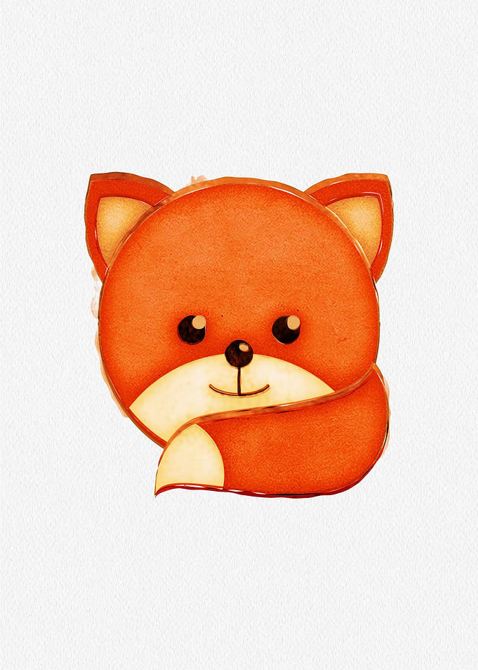 Cute Fox Baby