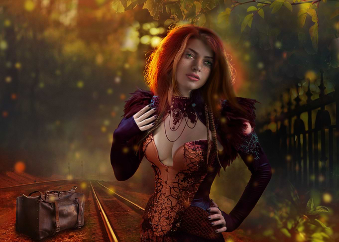 Sophie on her way