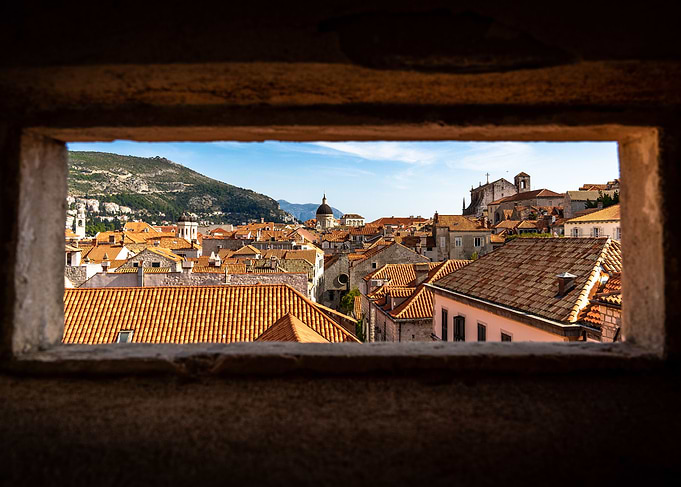 A view of Dubrovnik