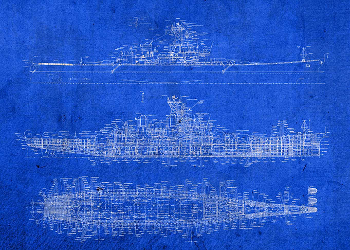 USS Missouri Blueprints