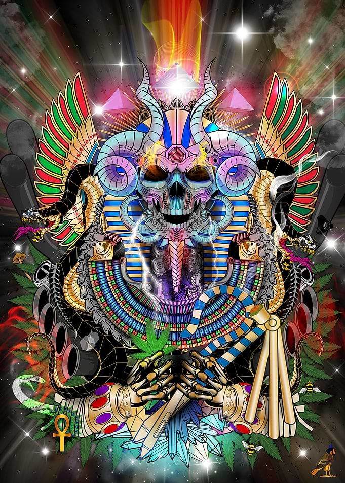 King Osiris by TIGERBLAEZ