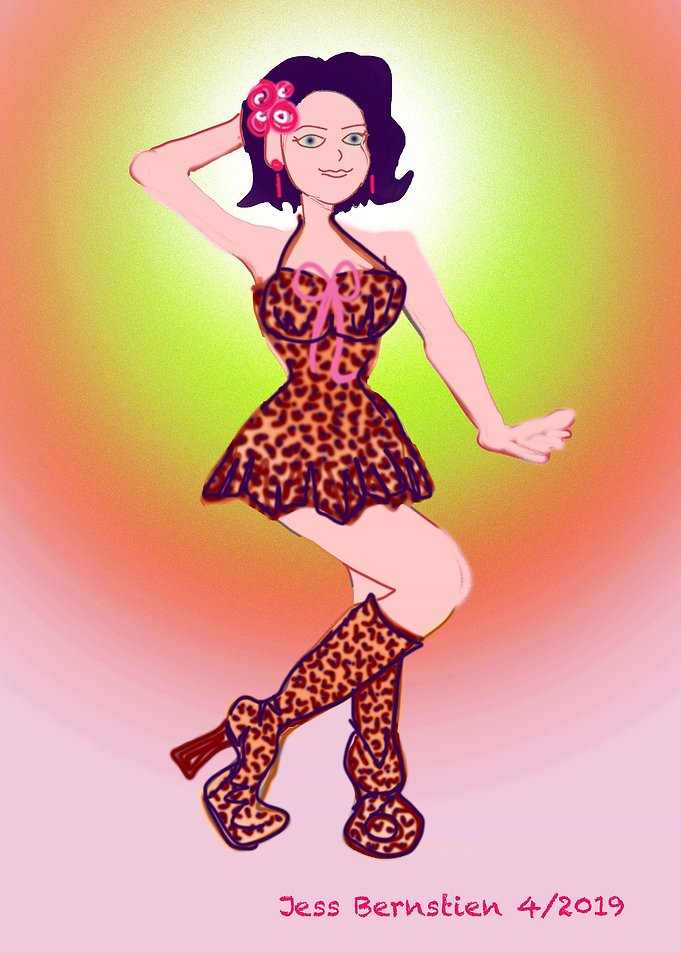 Leopard skin Girl