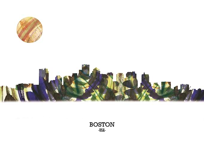 Boston silhouette