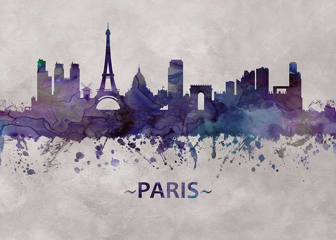 Paris France skyline