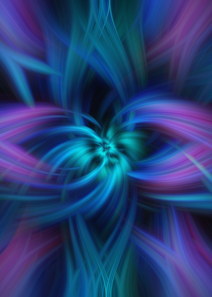 Abstract Fractal BG IX